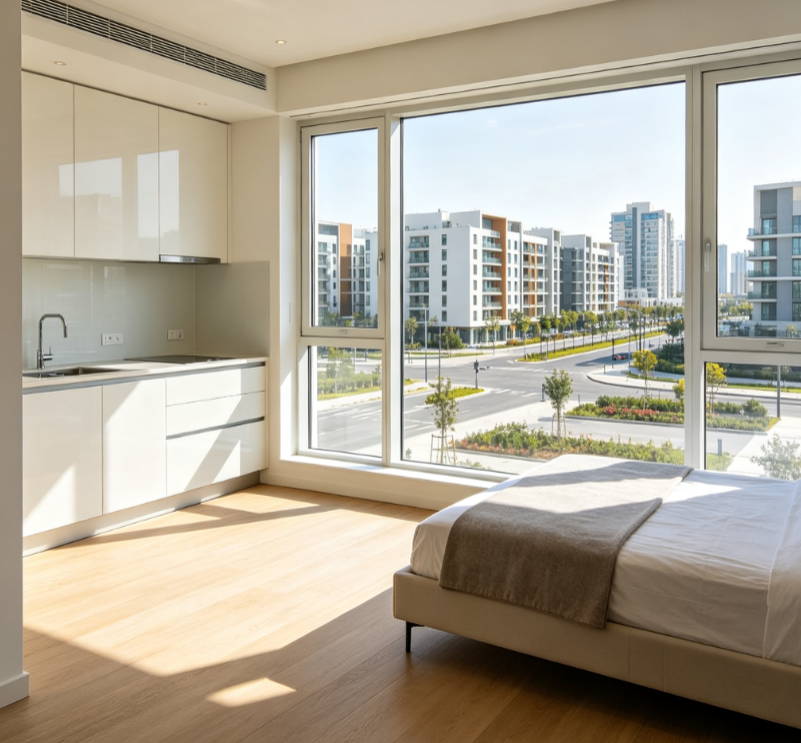 Modern Three-Bedroom Apartment in a New City - Brand New Facilities for Long-Term Rental