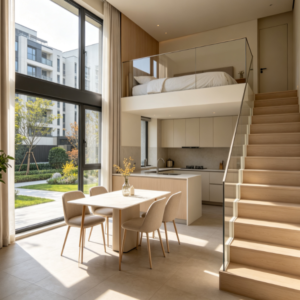 Newly Built Two-Bedroom Duplex Apartment - Creative Two-Story Residence for Rent